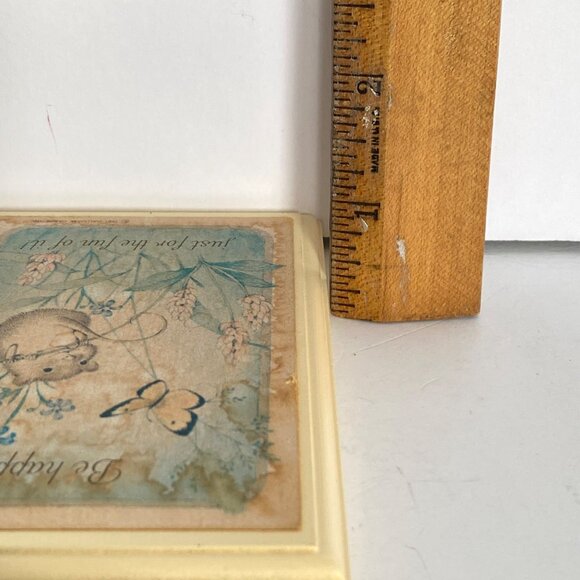 1980s Hallmark Inspirational Wall Plaques Set Of 2 With Gold Hangers - Picture 10 of 10